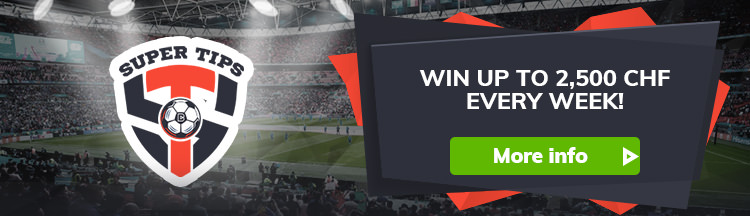 Win up to 2,500 CHF every week!