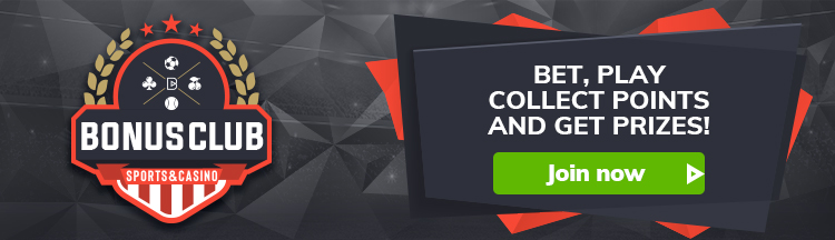 Bet, play collect points and get prizes